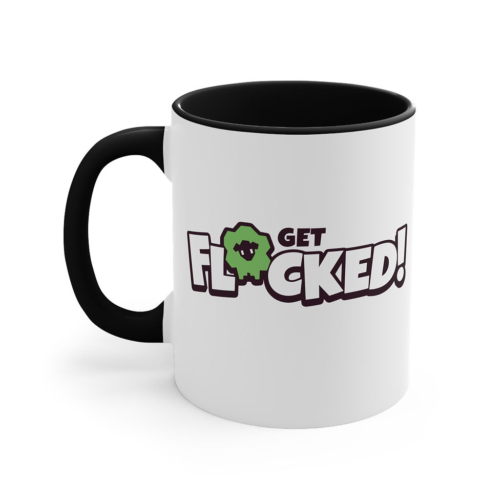 Thumbnail: Ceramic Mug - What The Flock (Green)