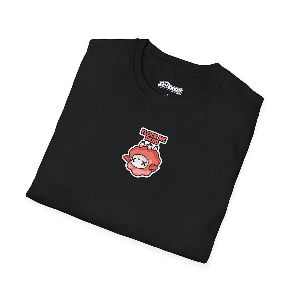 Thumbnail: Unisex T-Shirt - Flock Me Dead (Red)