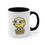 Thumbnail: Ceramic Mug - Not Here To Flock Spiders (Yellow)