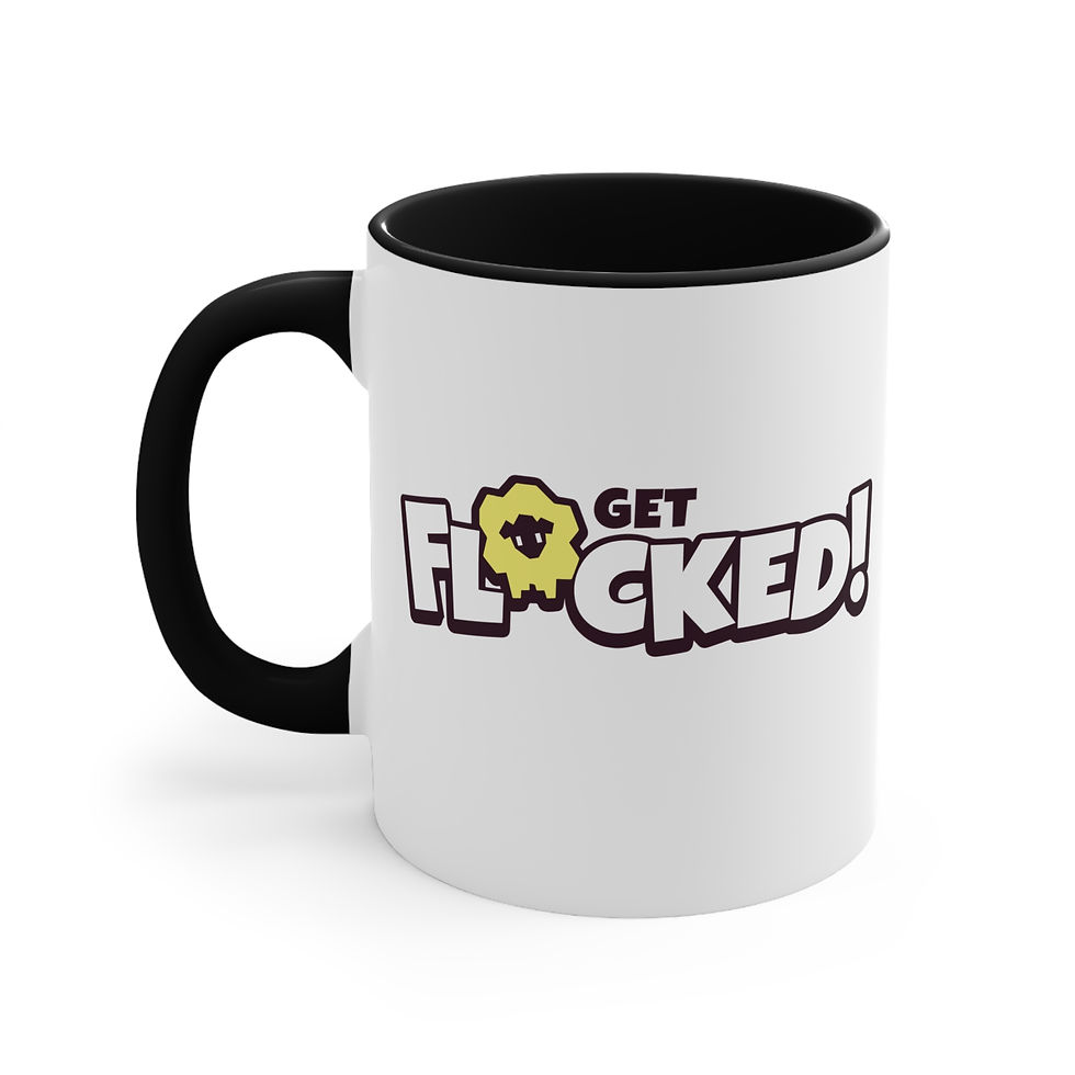 Thumbnail: Ceramic Mug - Flock Me Sideways (Yellow)