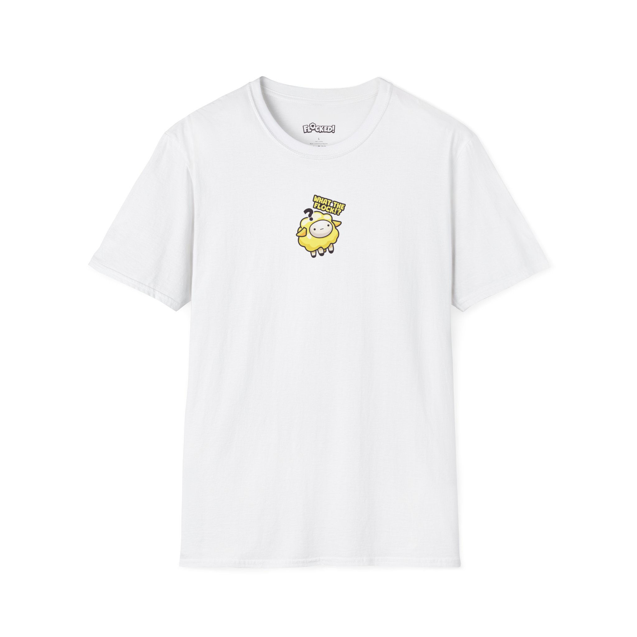 Unisex T-Shirt - What The Flock (Yellow)