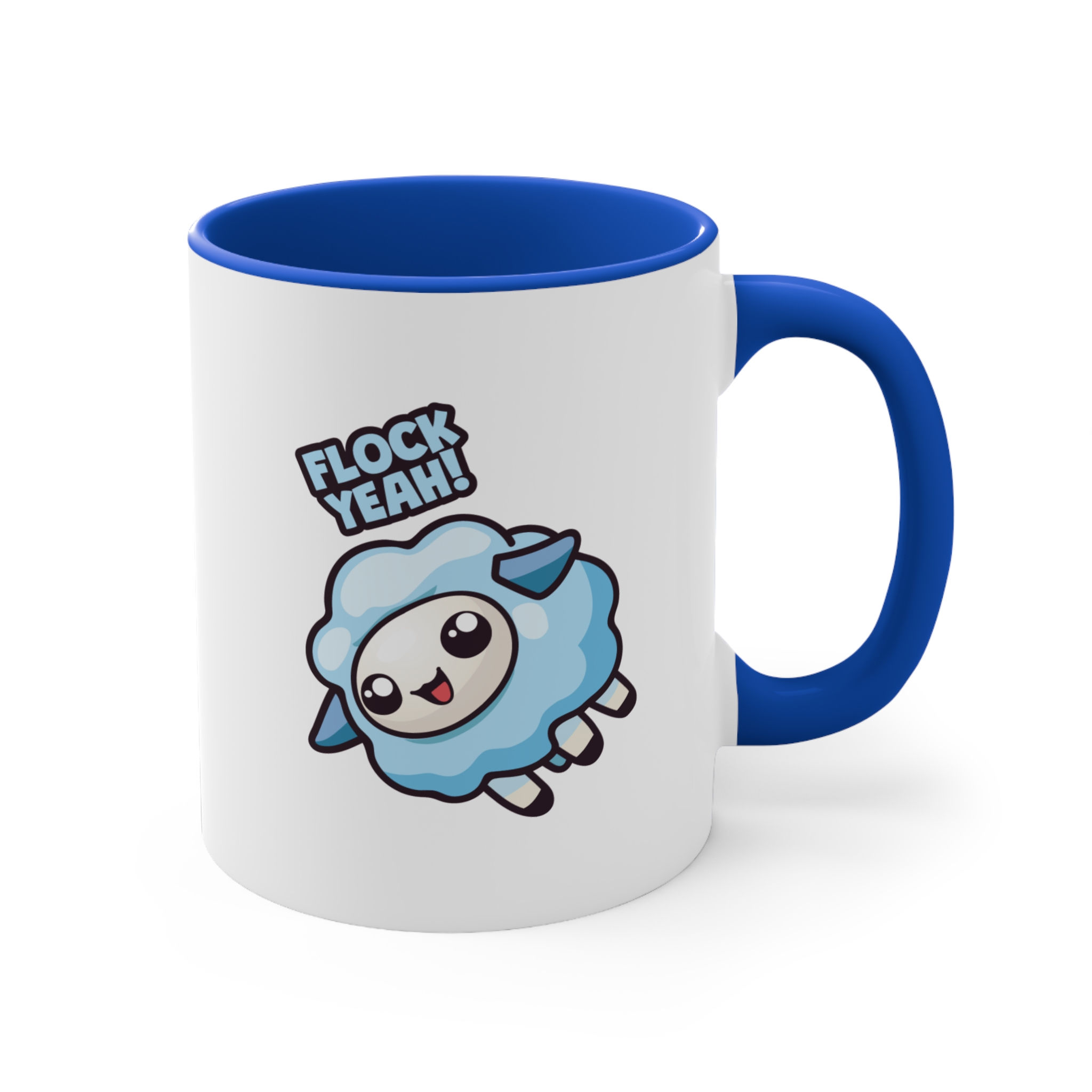 Ceramic Mug - Flock Yeah! (Blue)