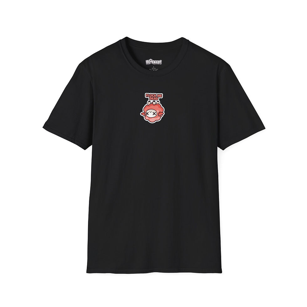 Thumbnail: Unisex T-Shirt - Flock Me Dead (Red)