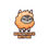 Thumbnail: Vinyl Sticker - Don't Flock With Me (Orange)