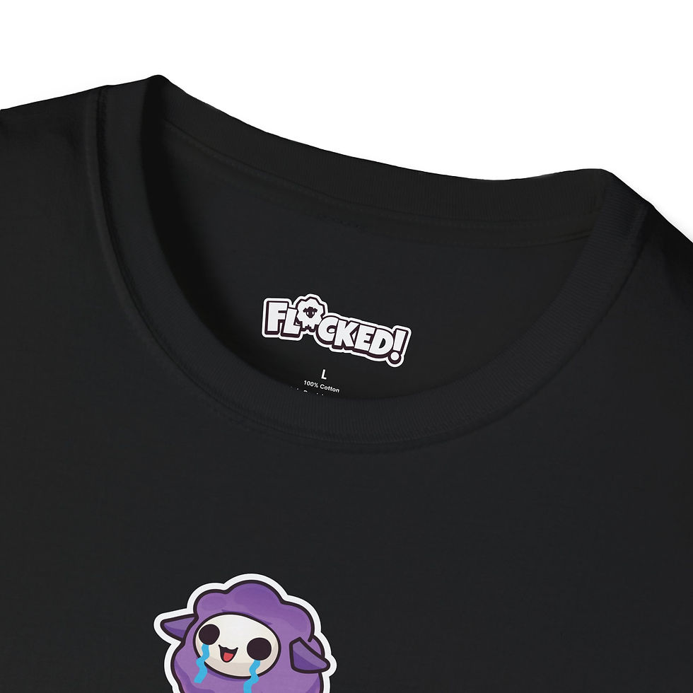 Thumbnail: Unisex T-Shirt - Flock My Life (Purple)