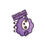 Thumbnail: Vinyl Sticker - Flock Me Sideways (Purple)