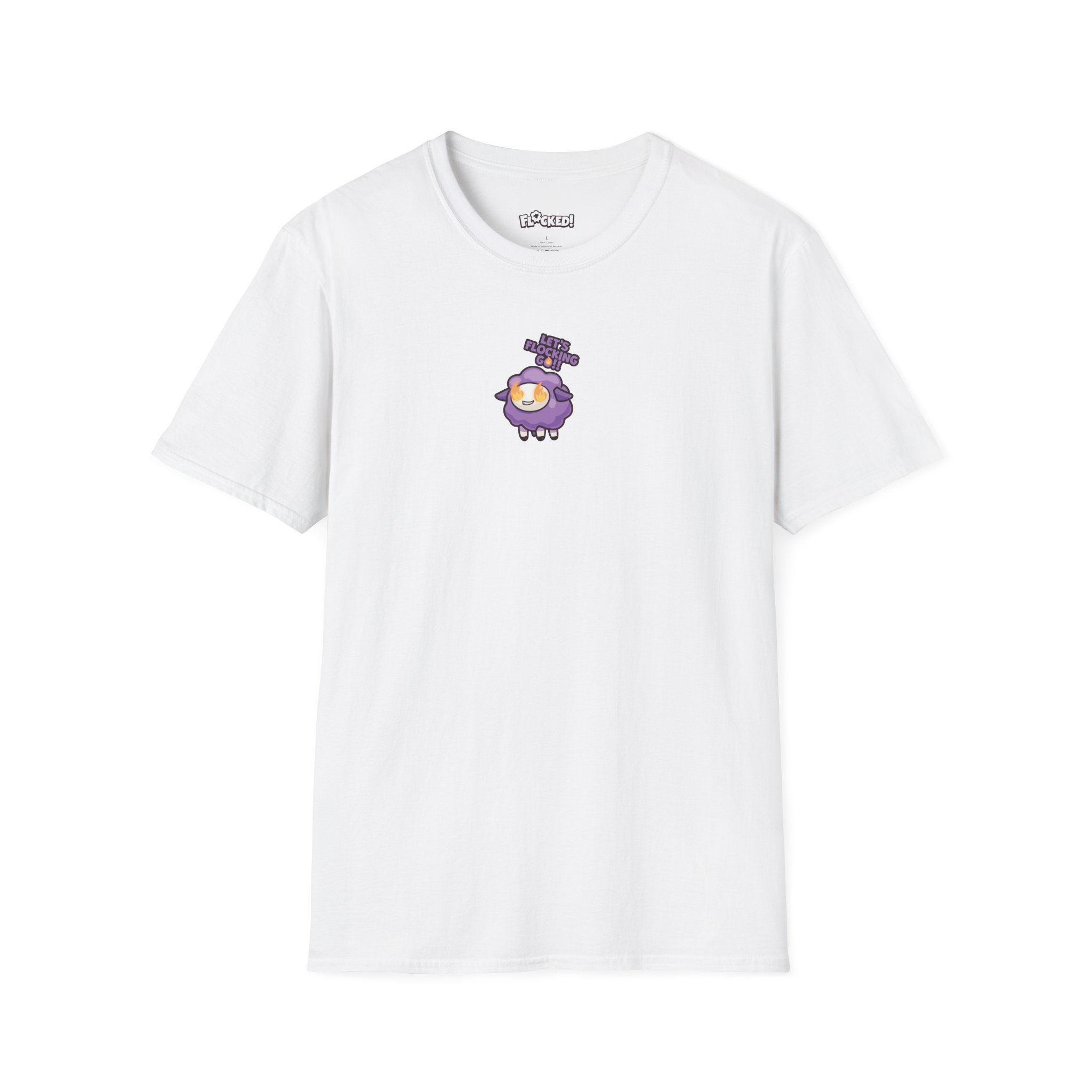 Unisex T-Shirt - Let's Flocking Go!! (Purple)