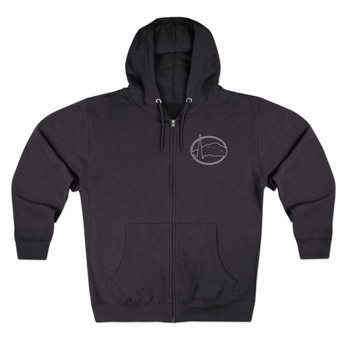 Unisex Zip Hoodie w/ White Logo | Schc