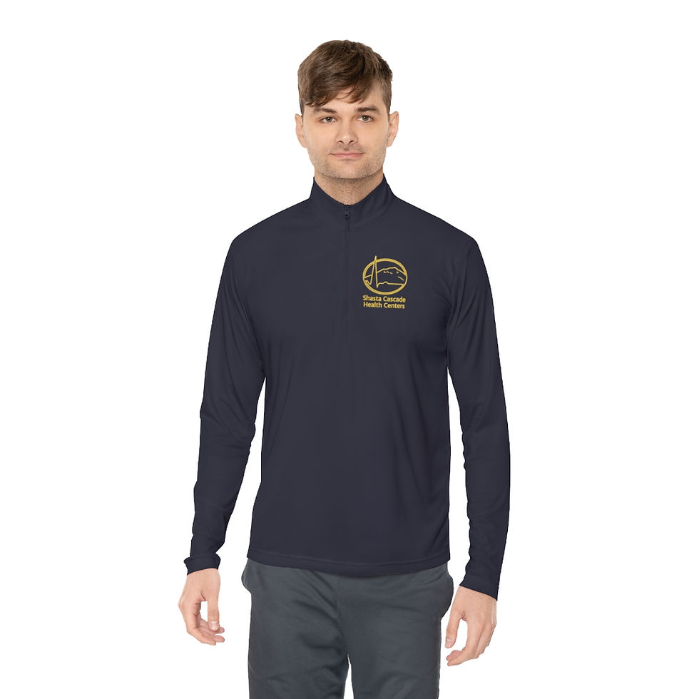 Thumbnail: Always Warm & Welcoming Unisex Quarter-Zip Pullover