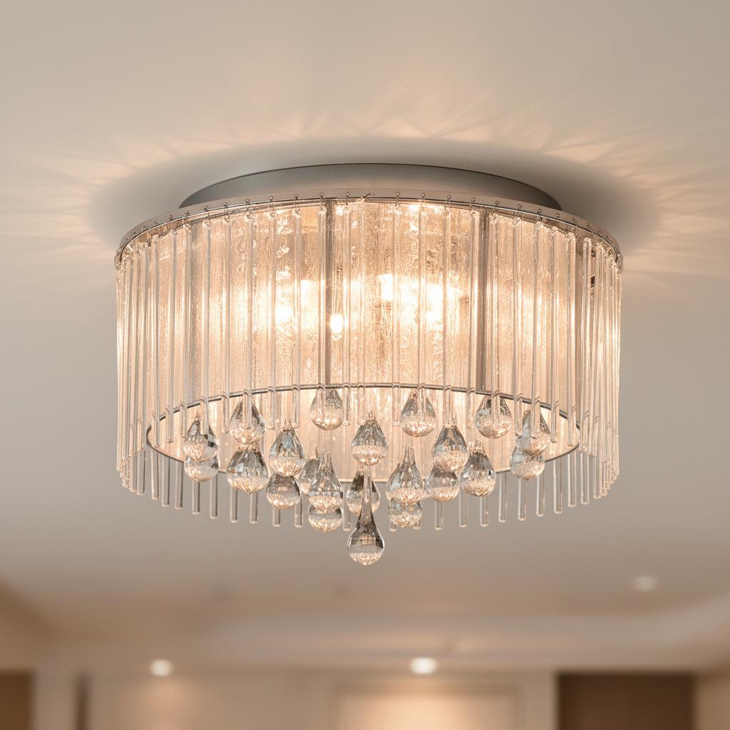 amos-lighting-franklite-spirit-small-flush-chrome-crystal-rods-teardrop-closeup.png