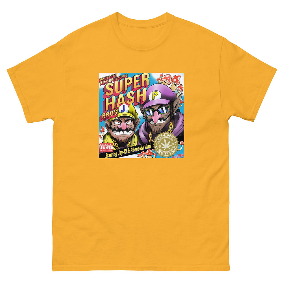 Thumbnail: "Super Hash Bros" T-Shirt