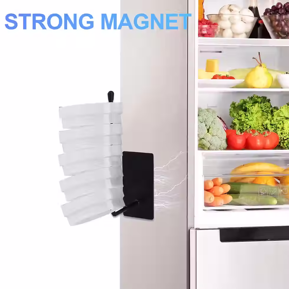 Thumbnail: Magnetic Refrigerator Cup Holder for Stanley 2pcs Bottle Storage Lid Holder