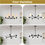 Thumbnail: Black Sputnik Ceiling 6 Lights with E27 Base Metal Adjustable