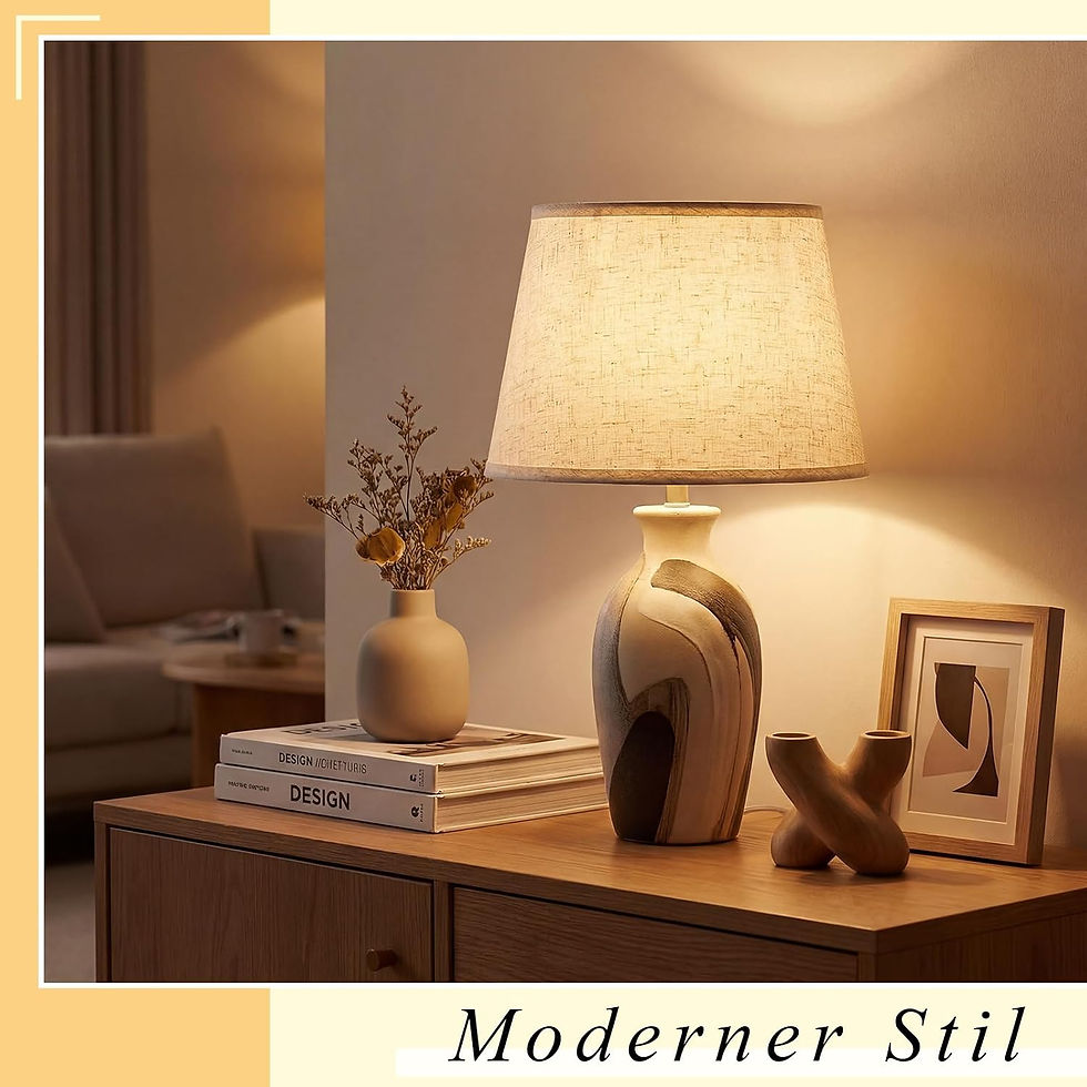 Thumbnail: Weewooday 2 Pack 12in Cream Linen Lampshades E27/E14 Table Floor Lamp Shades