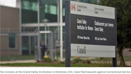 CBC - Inmates file lawsuits against Correctional Service Canada for break-in, alleged assaults at Kitchener prison