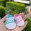 Thumbnail: Gender reveal baby boot/ pink baby boots/ blue baby boots