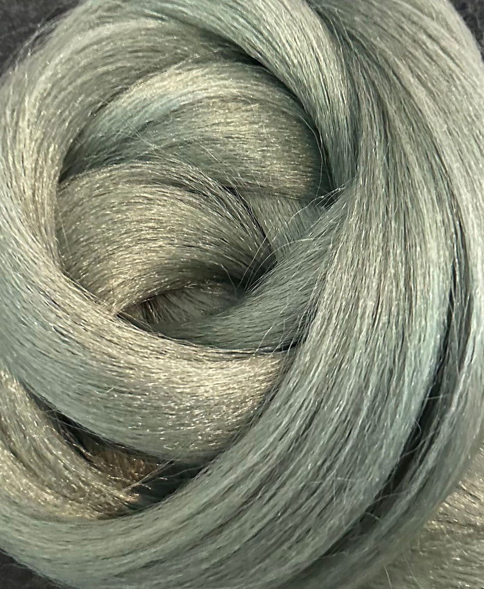 Festival Braid, Olive Grey