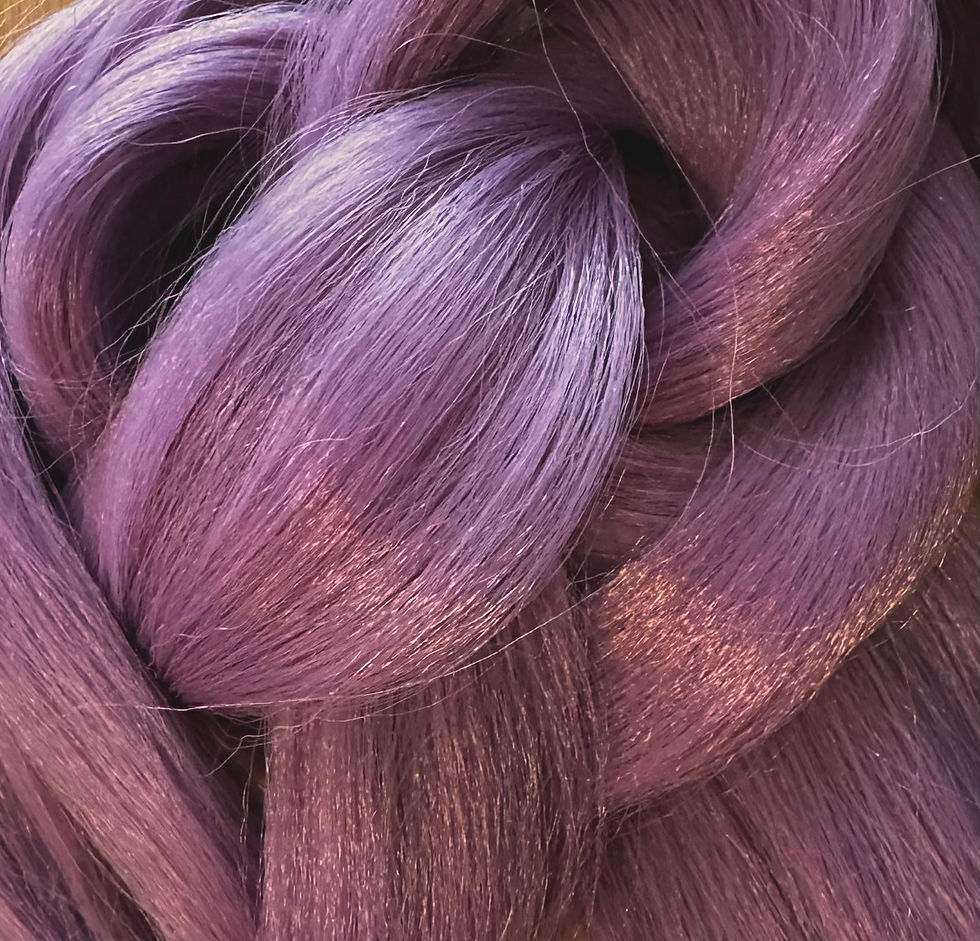 Festival Braid, Dusty Plum