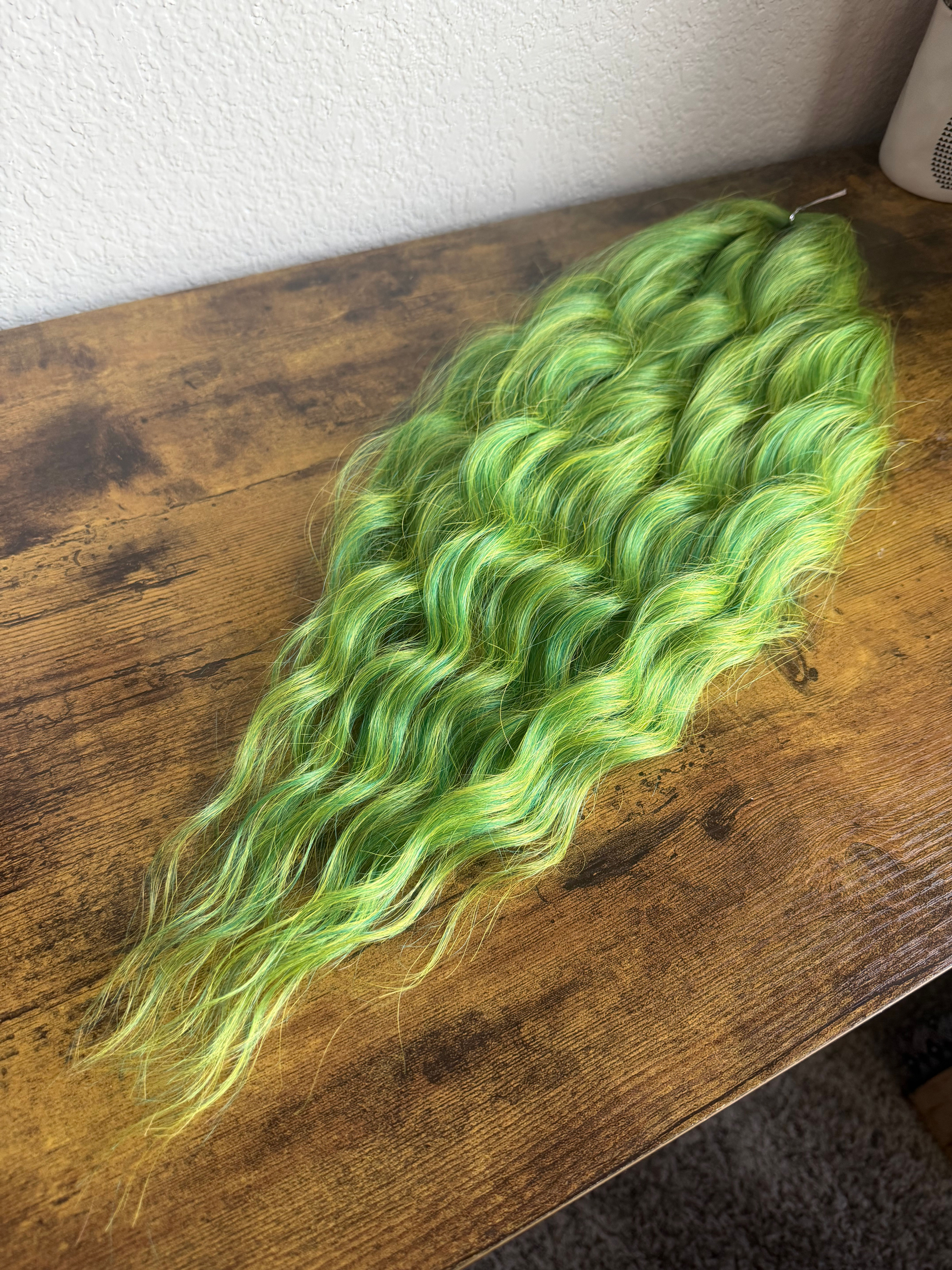 Custom Blend Anna Curl, Spring Moss