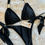 Miniatura: black halter bikini