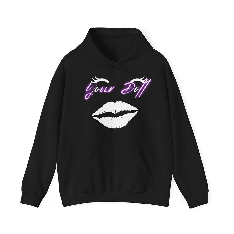 Thumbnail: Your Doll Unisex Heavy Blend™ Hooded Sweatshirt