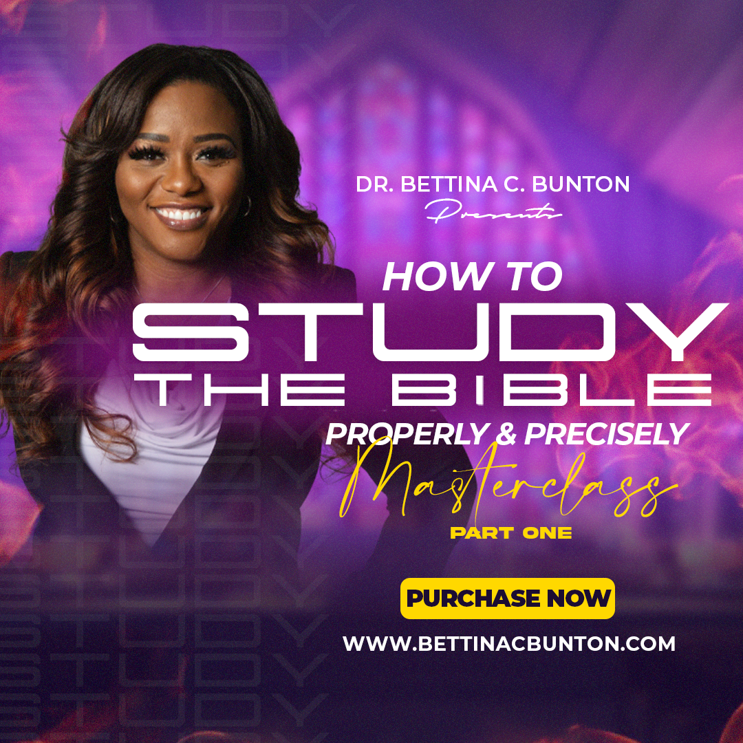 How to Study the Bible Masterclass Part One