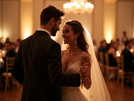 Wedding Couple dancing
