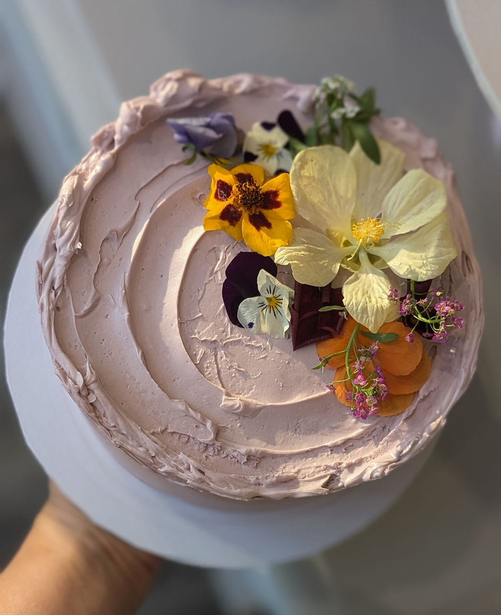 Thumbnail: Wildflower buttercream cake