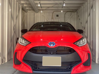 トヨタ ヤリス／コーティング施工車事例 横浜市T様