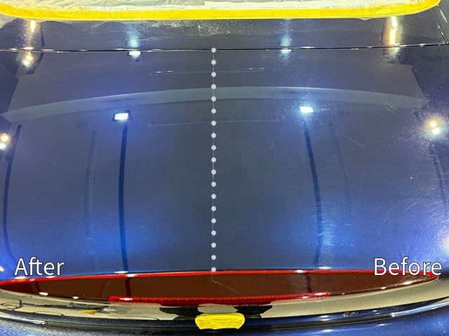研磨作業Before & After