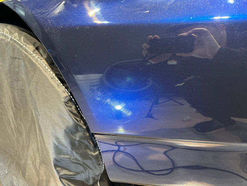 ホンダ S2000のボディ状態確認