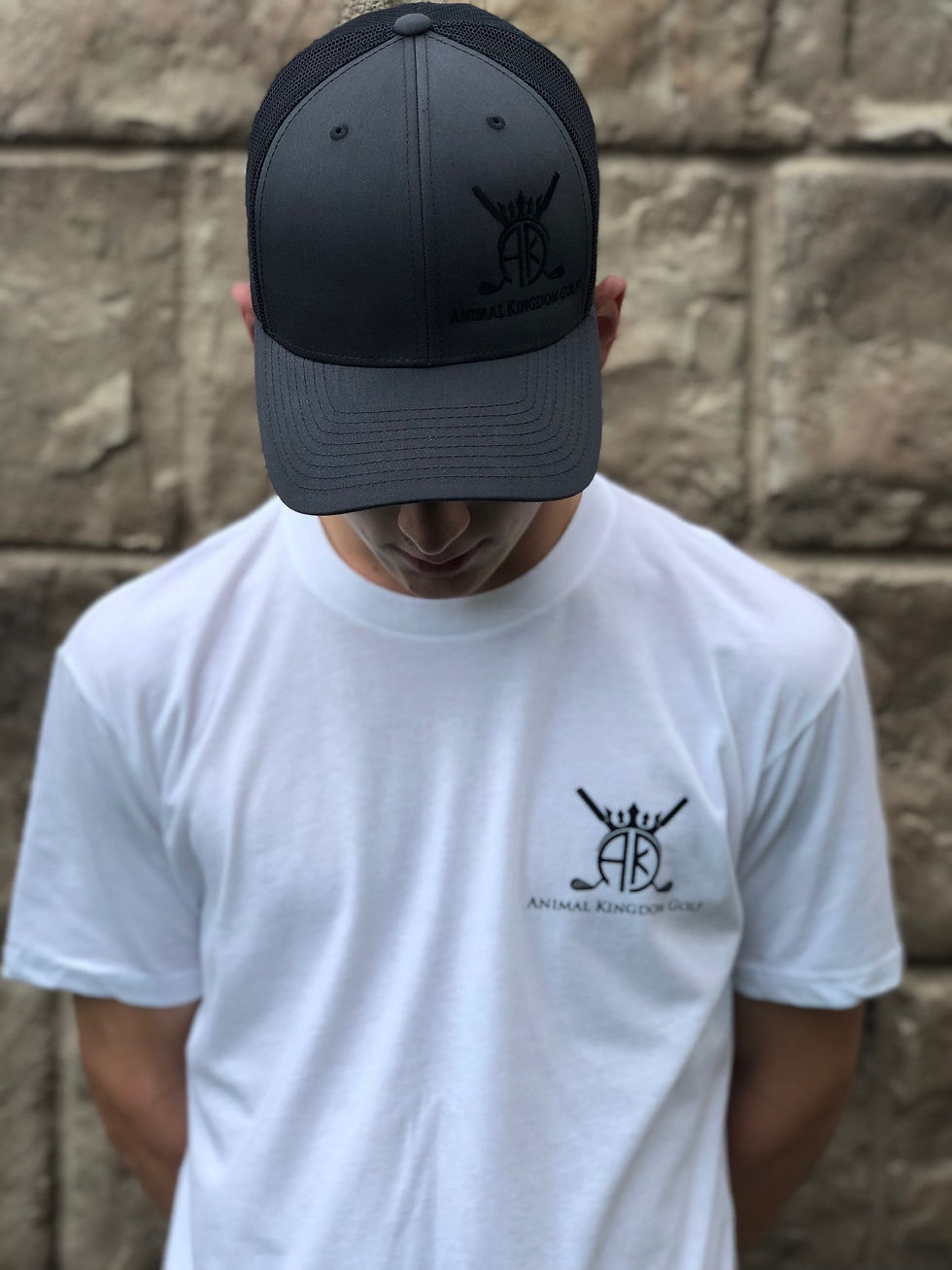 Thumbnail: Snapback Hat - Charcoal/Black