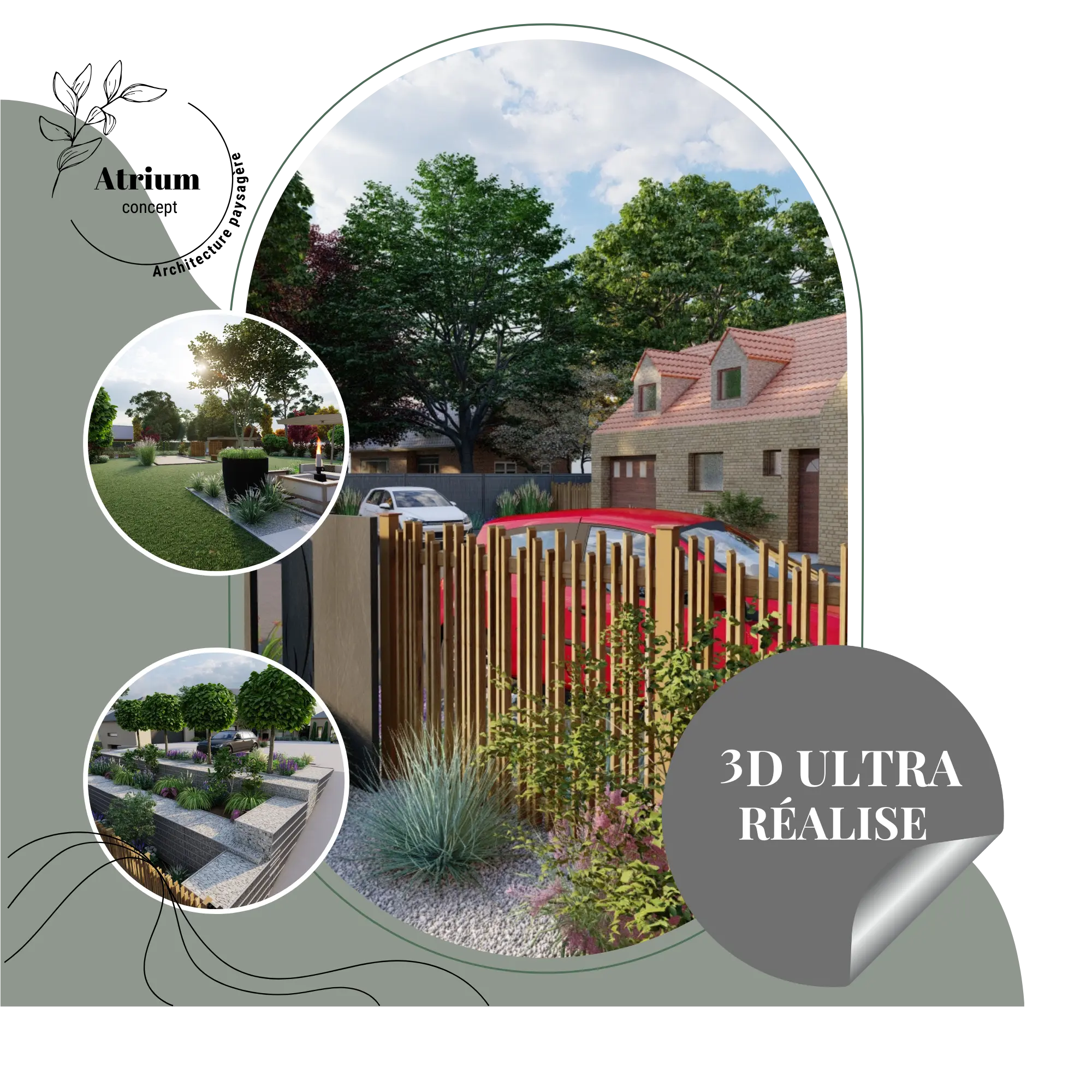 Architecte paysagiste Le Touquet Paris Plage Atrium Concept Paysage