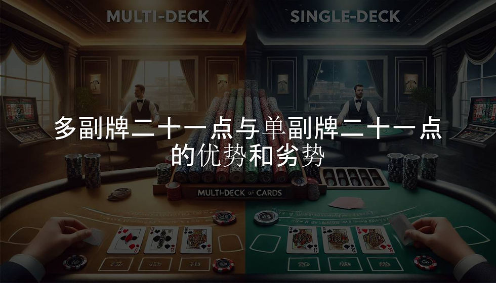 多副牌二十一点与单副牌二十一点的优势和劣势
