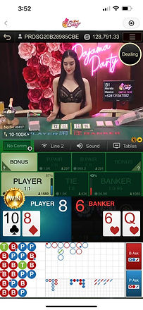 AE Sexy Live Baccarat | WINBOX.ONE