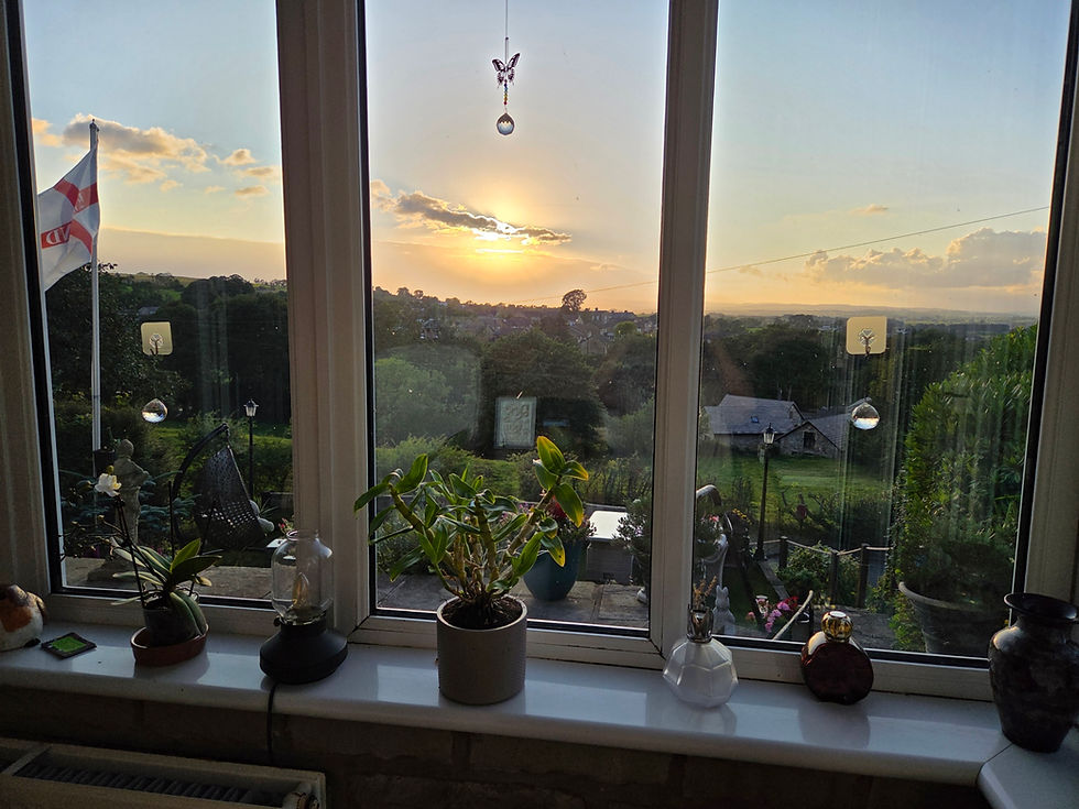 Sun Room sun set