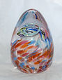 glass egg by David Smithexample piece of what is available on Blowing Sands etsy site