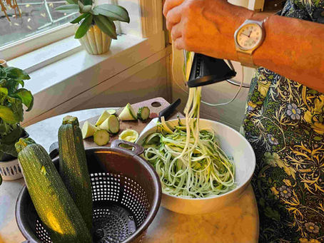 A Culinary Delight: Zucchini Spaghetti with Shrimp in ReykjavikWhen I