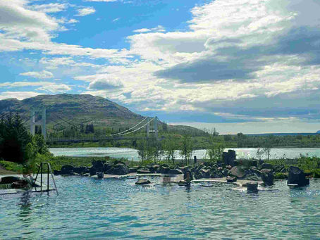Enjoying the Stunning Laugaras Lagoon and Savoring Top Notch Icelandic Cuisine!