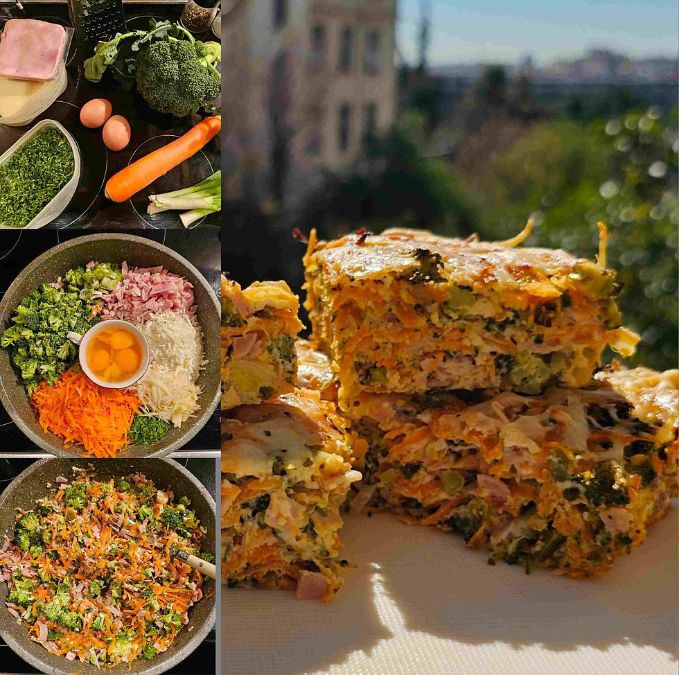 Steps . . . one, two, three . . . . and four! Enjoy~