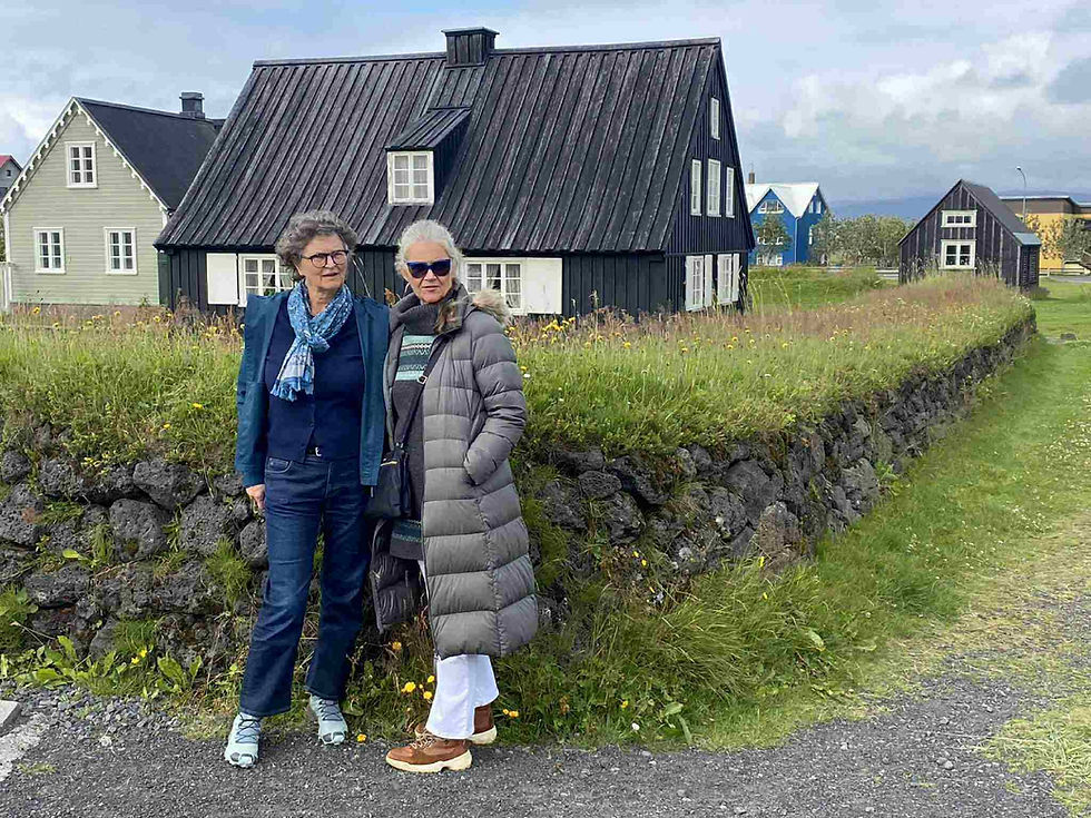 I and my friend, Dóra, leaving the museum after another truly nice visit.