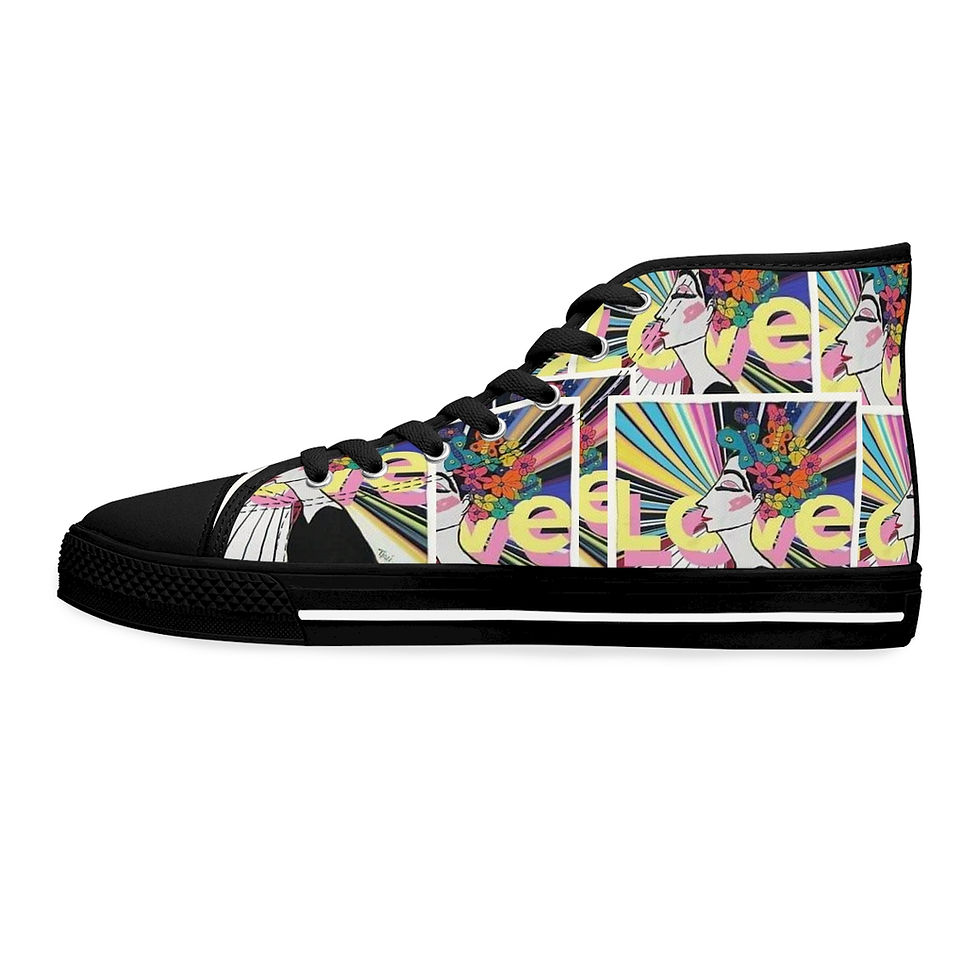 Thumbnail: Audrey Love Women's High Top Sneakers