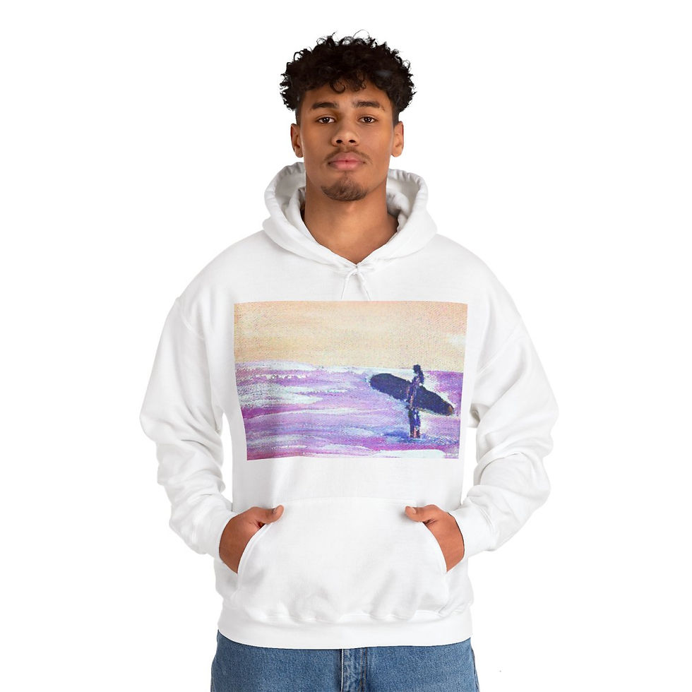 Thumbnail: Surfer Girl Unisex Heavy Blend™ Hooded Sweatshirt