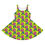 Thumbnail: Vibrant Floral Sleeveless Sundress for Girls - Perfect for Summer Fun