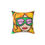 Thumbnail: Disco Disco Faux Suede Pillow by TAVi Art