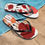 Thumbnail: Red Poppies Unisex Flip-Flops
