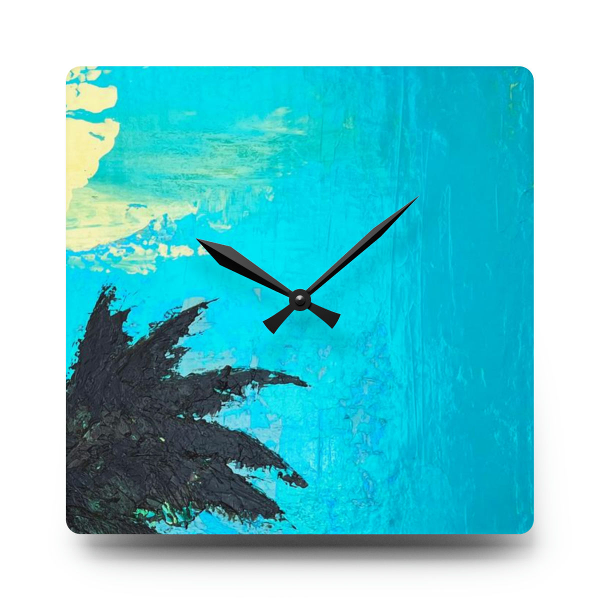 "Santa Cruz" Acrylic Wall Clock