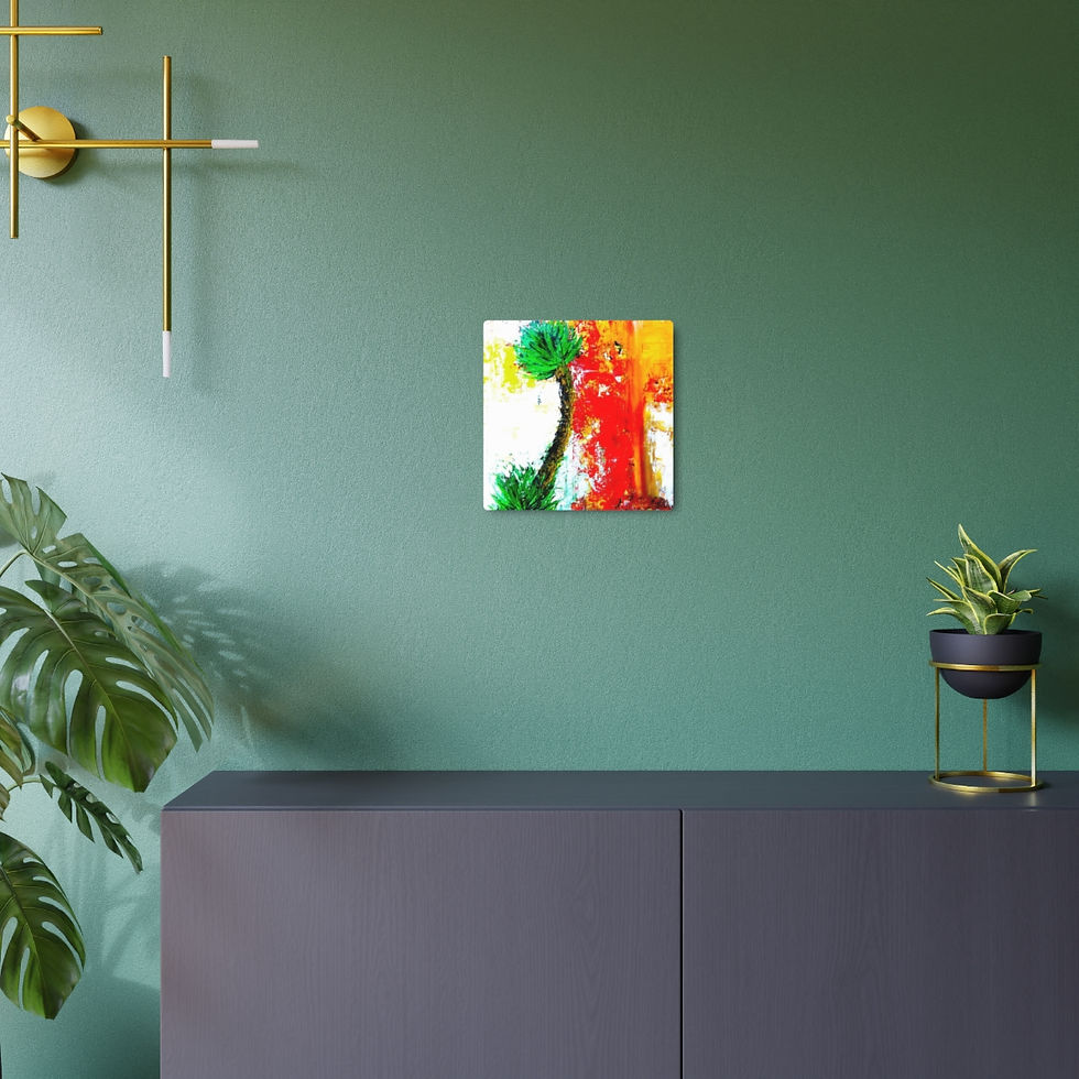 Thumbnail: "Desert Sun" Metal Fine Art Print