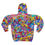 Thumbnail: Color is Freedom by TAVi Art Unisex Zip Hoodie 