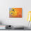 Thumbnail: Canvas Print, Abstract Minimalist Palm Trees